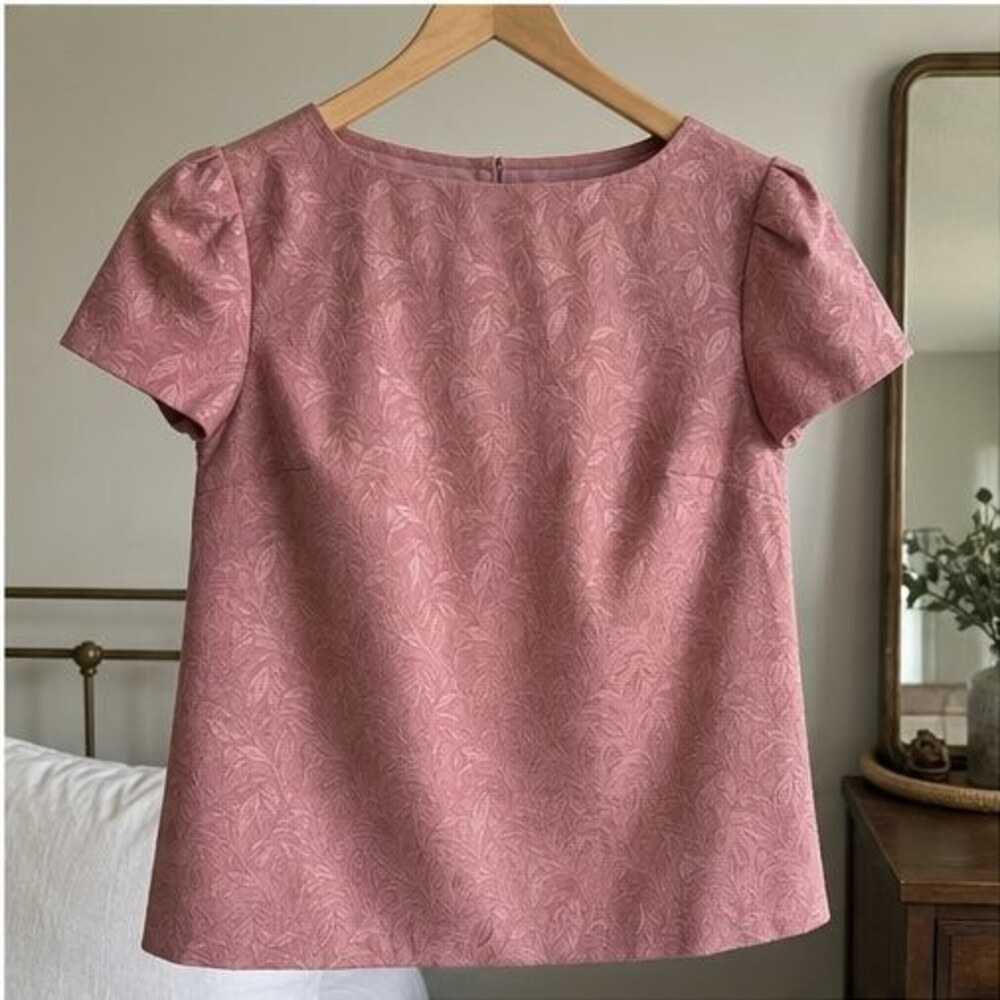 Mauve Wrap Blouse